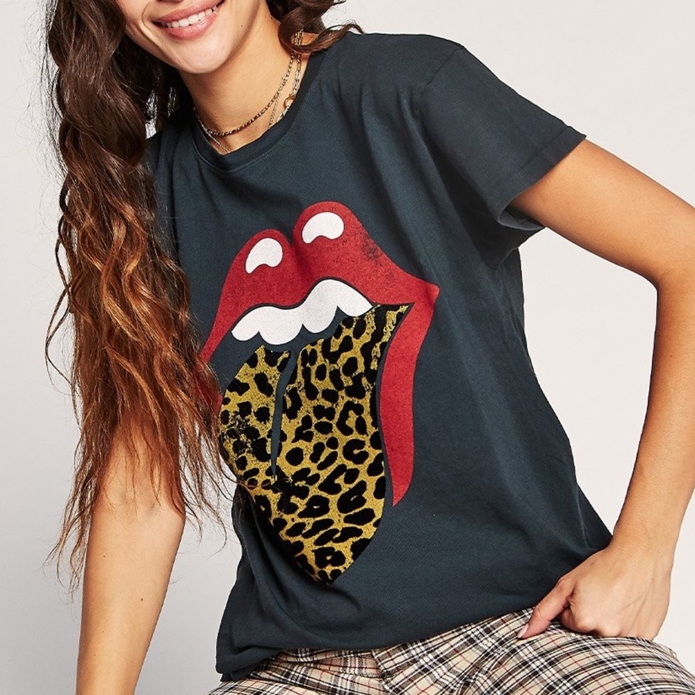 Rolling Stones Daydreamer Leopard Tee
